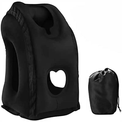 Inflatable Air Cushion Travel Pillow - FairyBox