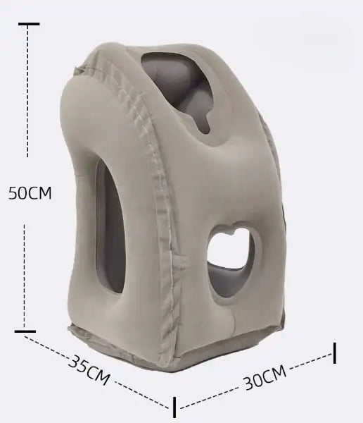 Inflatable Air Cushion Travel Pillow - FairyBox