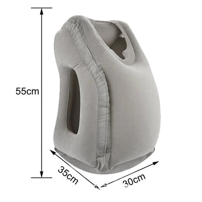 Inflatable Air Cushion Travel Pillow - FairyBox