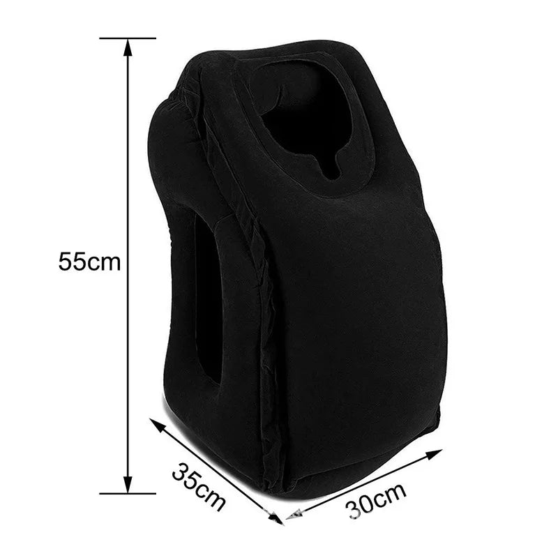 Inflatable Air Cushion Travel Pillow - FairyBox