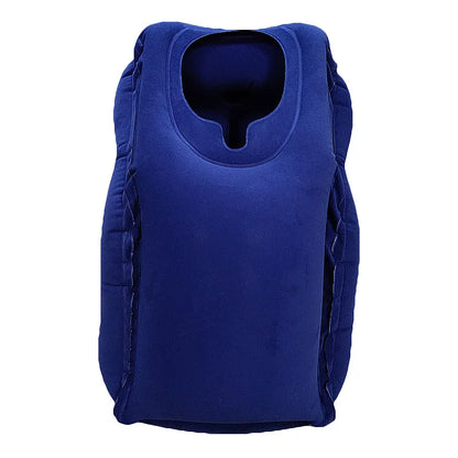 Inflatable Air Cushion Travel Pillow - FairyBox