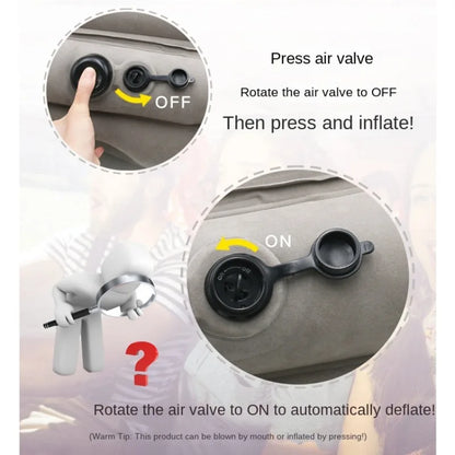 Inflatable Air Cushion Travel Pillow - FairyBox