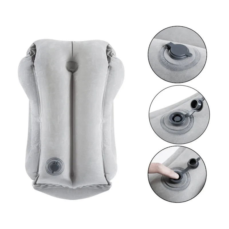 Inflatable Air Cushion Travel Pillow - FairyBox